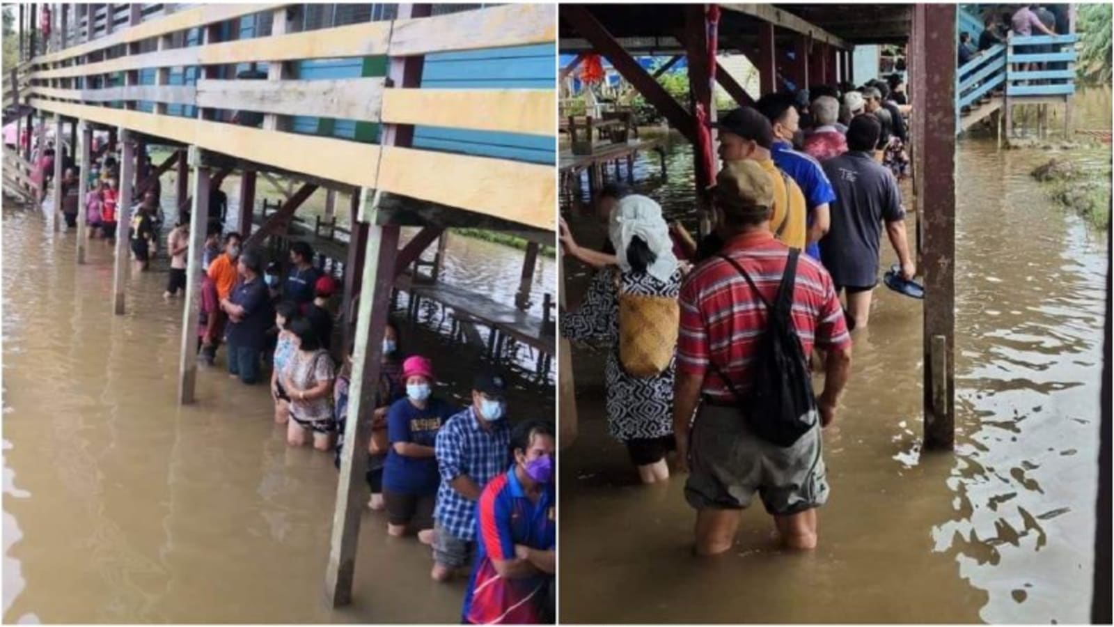 malaysia-ge15:-thunderstorm-warning-issued-for-johor-and-sabah;-voters-in-sarawak-queue-in-floodwaters