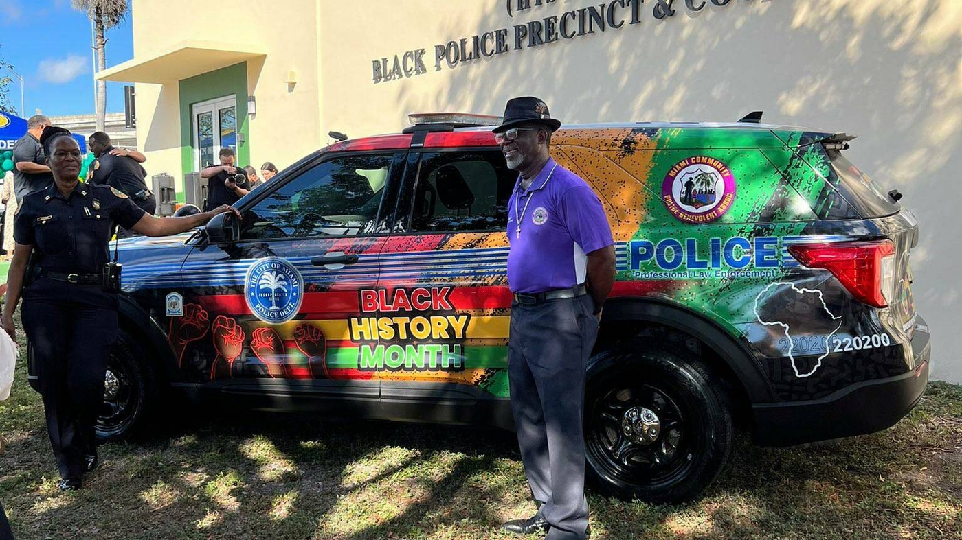 a-black-history-month-themed-police-car-in-miami-draws-criticism