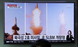 north-korea-fires-ballistic-missiles-after-icbm-tests,-threatens-to-turn-pacific-into-'firing-range'