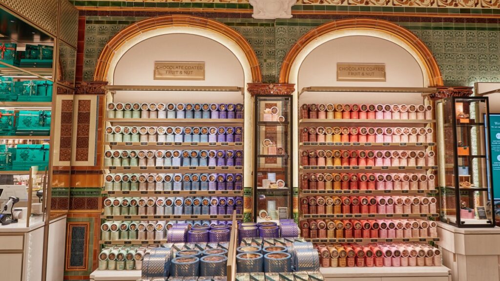 a-peacock-theme-for-harrods-chocolate-hall-this-easter-–-the-luxury-editor